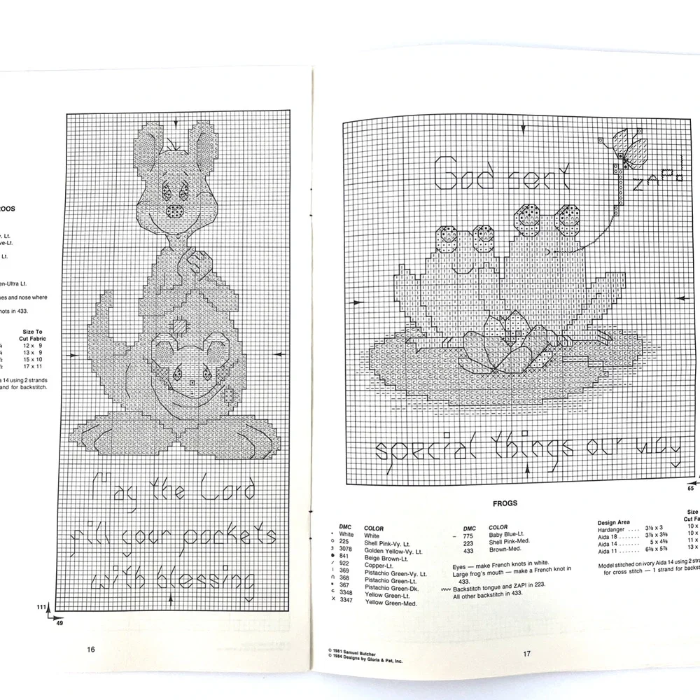 Precious Moments Fur Ever Friends Cross Stitch Pattern - Designs By Gloria & Pat